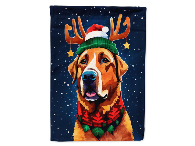 Caroline's Treasures DAC3419CHF Chesapeake Bay Retriever Christmas House Flag Large Porch Sleeve Pole Decorative Outside Yard Banner Artwork Wall...