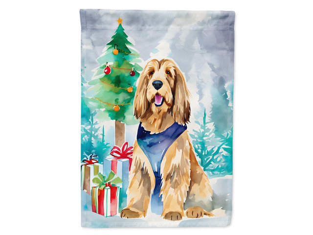 Caroline's Treasures DAC3550GF Otterhound Christmas Garden Flag Mailbox Flag Decorative Yard Flag Banner Outside Patio Artwork Yard Flower Beds,...