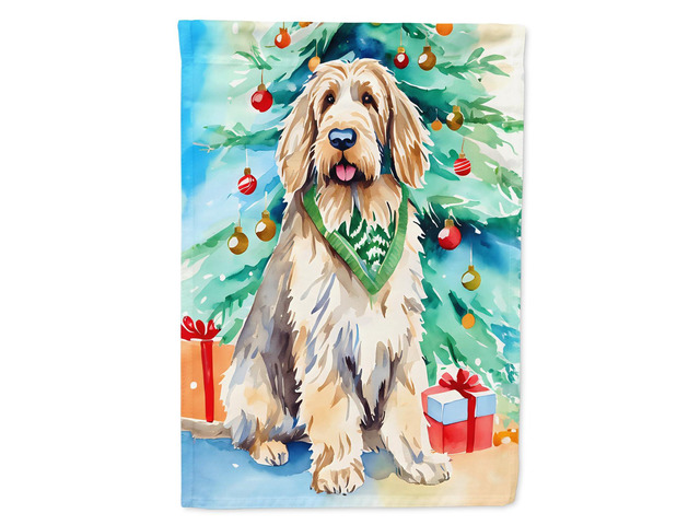 Caroline's Treasures DAC3551GF Otterhound Christmas Garden Flag Mailbox Flag Decorative Yard Flag Banner Outside Patio Artwork Yard Flower Beds,...