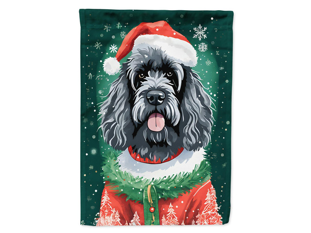 Caroline's Treasures DAC3586CHF Portuguese Water Dog Christmas House Flag Large Porch Sleeve Pole Decorative Outside Yard Banner Artwork Wall...