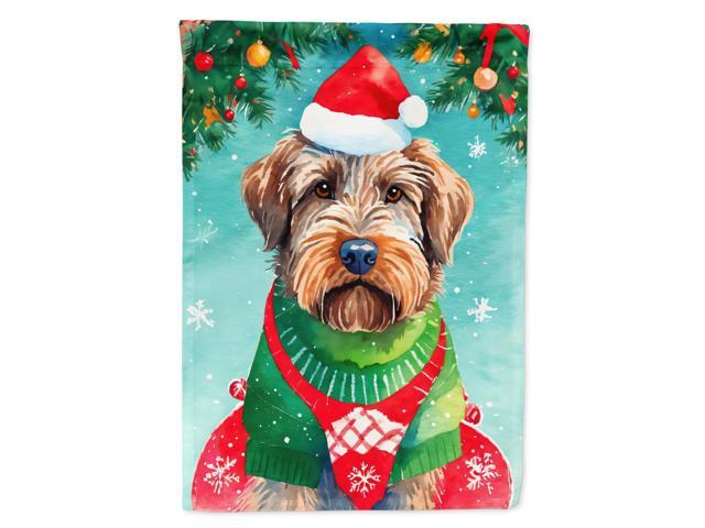 Caroline's Treasures DAC3693GF Wirehaired Pointing Griffon Christmas Garden Flag Mailbox Flag Decorative Yard Flag Banner Outside Patio Artwork...