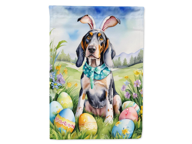Caroline's Treasures DAC4960GF Bluetick Coonhound Easter Egg Hunt Garden Flag Mailbox Flag Decorative Yard Flag Banner Outside Patio Artwork Yard...