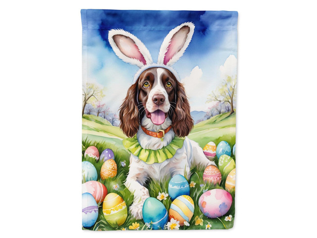 Caroline's Treasures DAC5031GF English Springer Spaniel Easter Egg Hunt Garden Flag Mailbox Flag Decorative Yard Flag Banner Outside Patio Artwork...