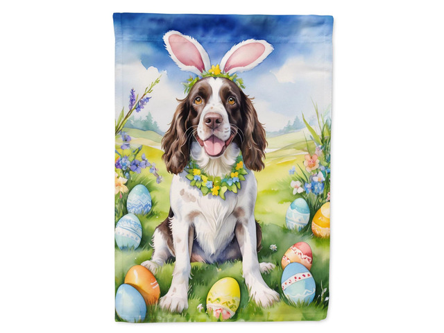 Caroline's Treasures DAC5030GF English Springer Spaniel Easter Egg Hunt Garden Flag Mailbox Flag Decorative Yard Flag Banner Outside Patio Artwork...