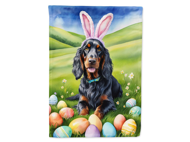 Caroline's Treasures DAC5060GF Gordon Setter Easter Egg Hunt Garden Flag Mailbox Flag Decorative Yard Flag Banner Outside Patio Artwork Yard Flower...