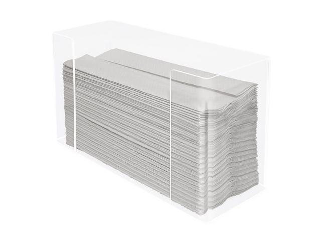 Kantek KTKAH190 C-Fold-Multifold Towel Dispenser- 11-.50in.4-.13in. x6-.75in.- Clear