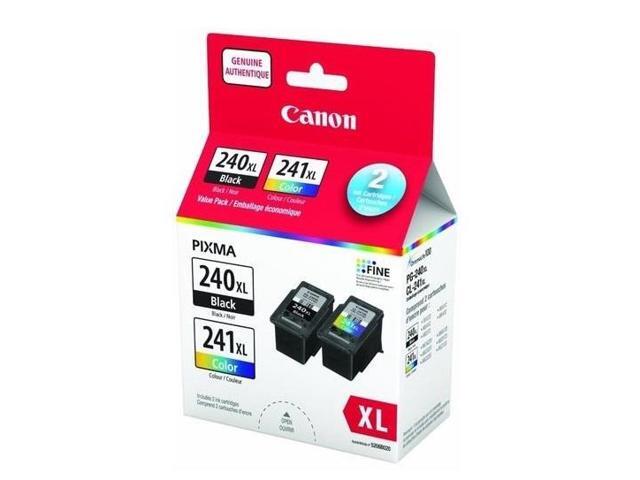 Canon PG-240XL/CL-241XL Ink Cartridge Black/Color 2Pack, 5206B020