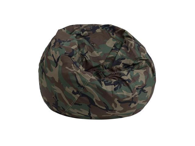Photos - Chair Flash Furniture Small Camouflage Bean Bag  for Kids and Teens 889142194330 