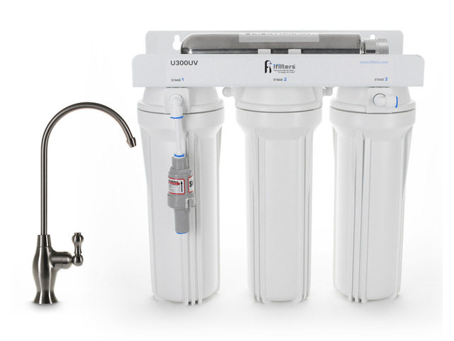 U300UV UV Drinking Water Filtration System 4 Stage Ultimate Filter