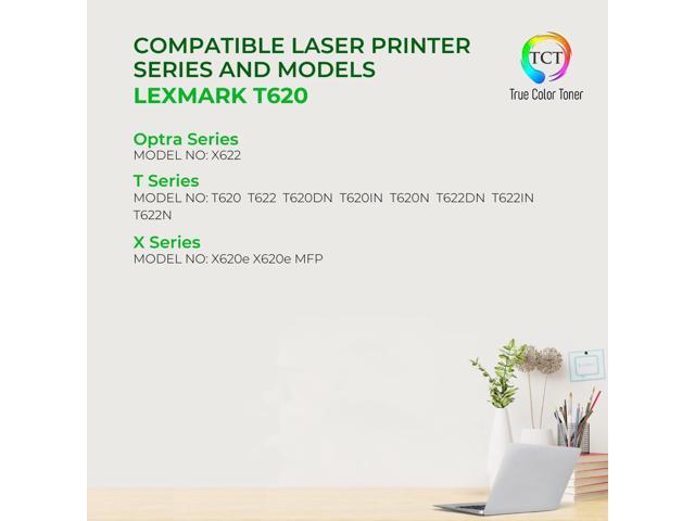True Color Toner Premium Compatible Toner Cartridge Replacement for Lexmark 12A6865 Black High Yield Works With Lexmark T620 T622 IBM 1130 1140