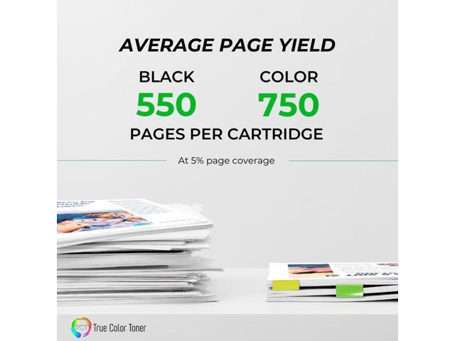 True Color Toner 564XL Ink Cartridge 4 Pack - Premium Compatible Replacement for HP 564XL 546 XL Works With HP Photosmart 5511 5512 5514 5515 5520...