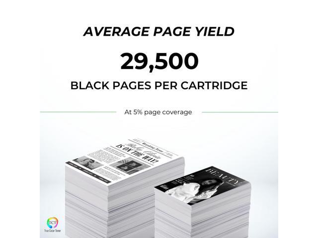 True Color Toner C3003 Black Toner Cartridge - Premium Compatible Replacement for Ricoh Aficio C3003 841813 / 841817 Black Works With Ricoh Aficio...