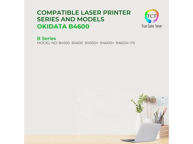 TCT B4600 B4400 For Okidata 43501901 Compatible Drum Unit