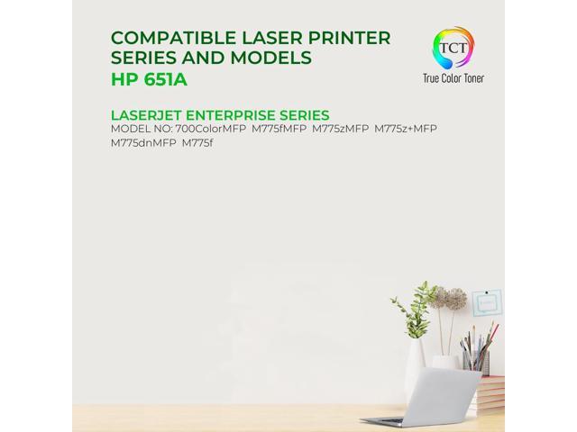 TCT CE343A 651A Magenta For HP MFP M775dn 775f 775z Prem Compatible Toner