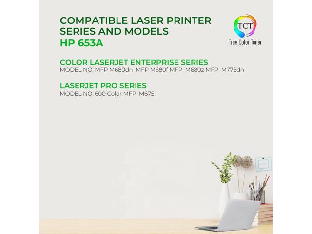TCT 653A Magenta TAA Compliant Toner Cartridge - Premium Compatible Replacement for HP 653A CF323A Works With HP Color LaserJet Enterprise MFP...
