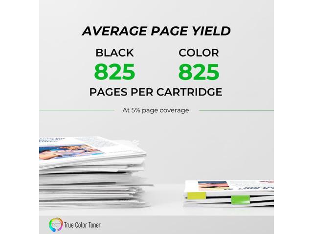 True Color Toner 902XL Ink Cartridge 5 Pack - Premium Compatible Replacement for HP 902XL Works With HP OfficeJet 6950 6954 Pro 6960 6968
