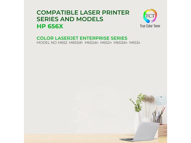 TCT Premium 656X For HP CF461X Cyan Hi-Yield LaseJet M652 M653 Compatible Toner