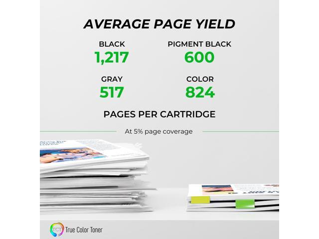 True Color Toner PGI-230 CLI-231 Ink Cartridge 6 Pack - Premium Compatible Replacement for Canon PGI-230BK CLI-231BK CLI-231C CLI-231M CLI-231Y...