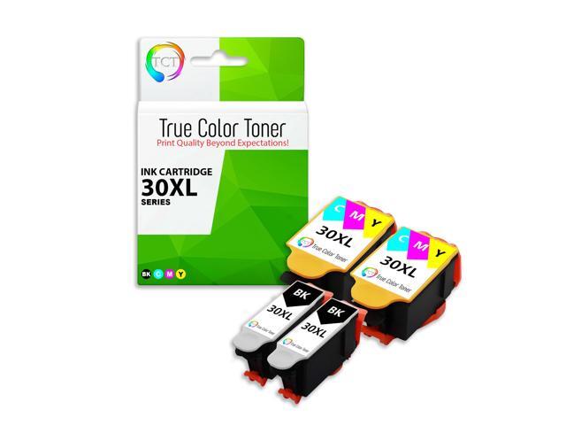 tct compatible ink cartridge replacement for kodak 30xl 30 xl high yield works with kodak esp c110 c310 c315, office 2150 print
