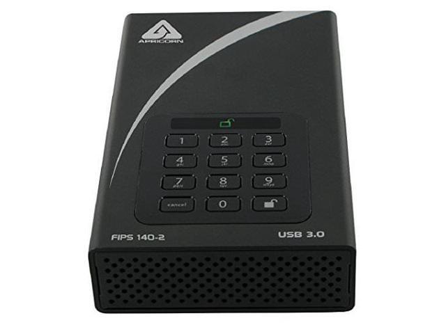 Apricorn 4TB Aegis Padlock DT FIPS 140-2 Level 2-Validated External Desktop Drive - image 2