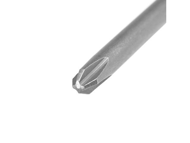 2Pcs 1/4-Inch Hex Shank 200mm Length Phillips 4.5PH2 Magnetic Screw Driver S2 Screwdriver Bits