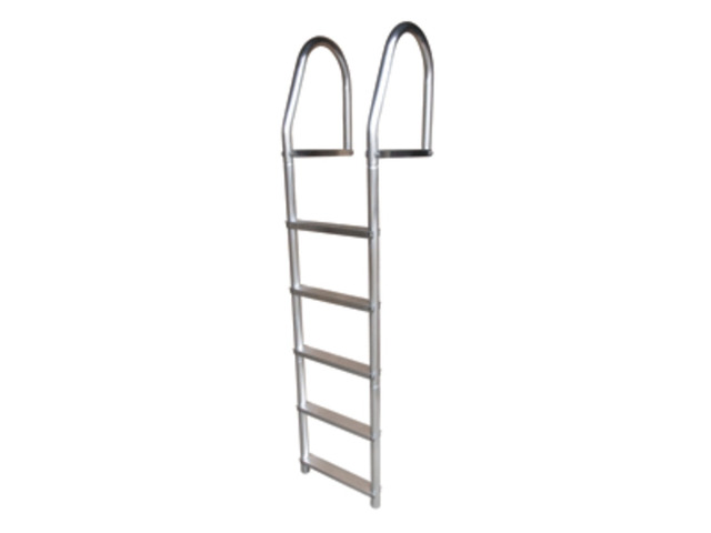 Dock Edge Fixed Eco-Weld Free Aluminum 5-Step Dock Ladder - 2075-F