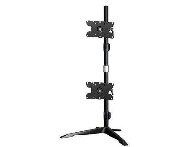 Dual Monitor Stand Vertical Mount Max 32' Monitors