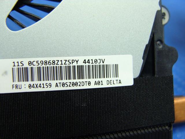 Cpu cooling fan for Lenovo ThinkPad Edge E440 14 inches with Heatsink 04X4159