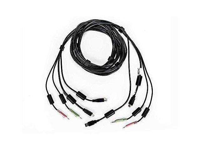 Avocent 10 ft. USB keyboard, mouse & DisplayPort video cable with audio - Use with SV220D-001 or SV240D-001