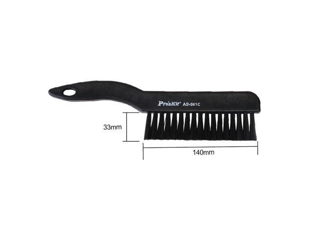 Pro'sKit AS-501C Anti-static Brush (140mm) For Computer Electronic Component Repair Thoroughly Cleaning Brush