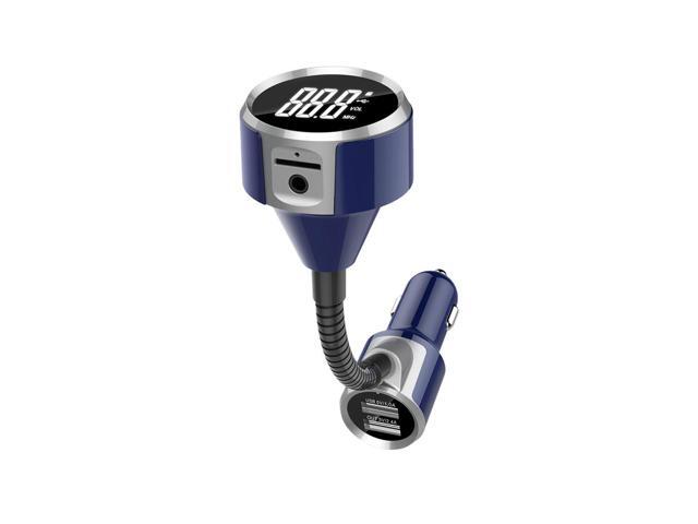 New Fashion BC18 Smart Car Charger Bluetooth Kit Support FM Transmitter TF Card USB Flash Disk Bluetooth Caller ID Broadcaster