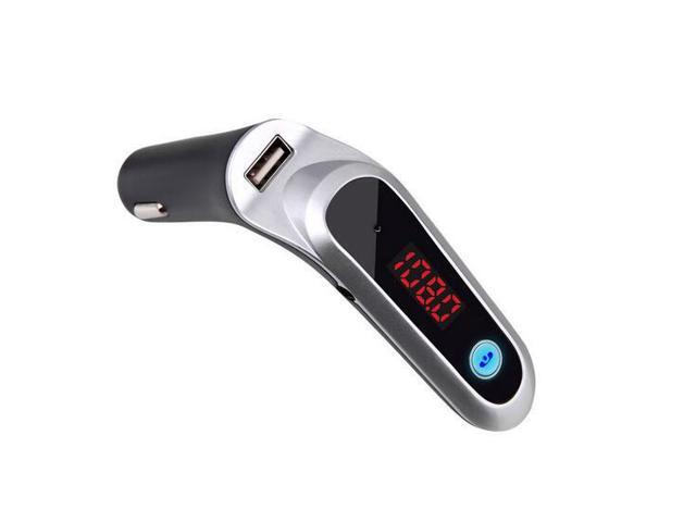 New USB Car MP3 Players 1PC G7 Hands-free Bluetooth Car Kit FM Transmitter USB Charger Adapter MP3 Player High Quality (Silver)