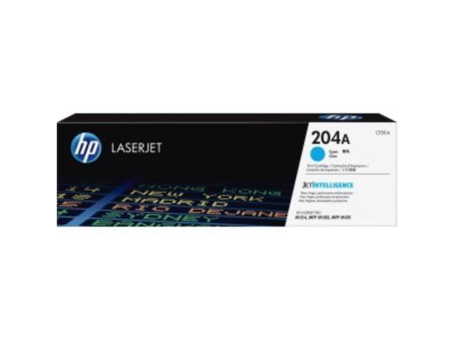 HP 204A LaserJet Toner Cartridge - Cyan
