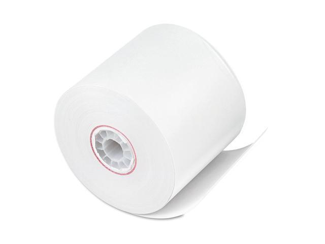 Iconex Impact Bond Paper Rolls 2.25' x 150 ft White 100/Carton 90740510