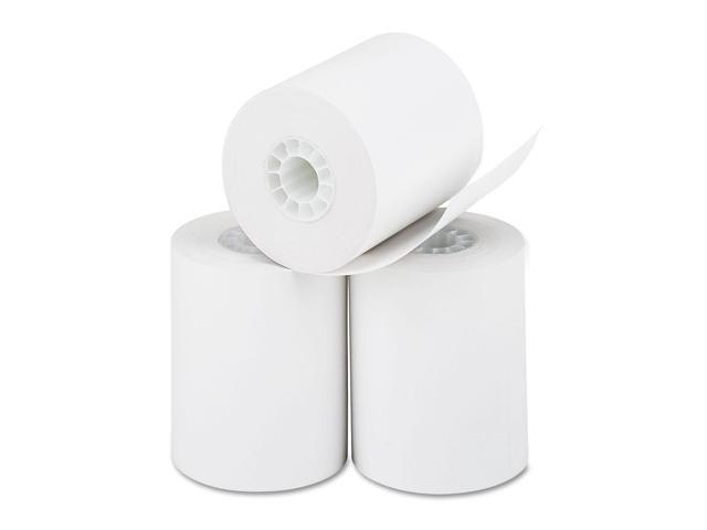 Iconex Direct Thermal Printing Thermal Paper Rolls 2.25' x 85 ft White 3/Pack