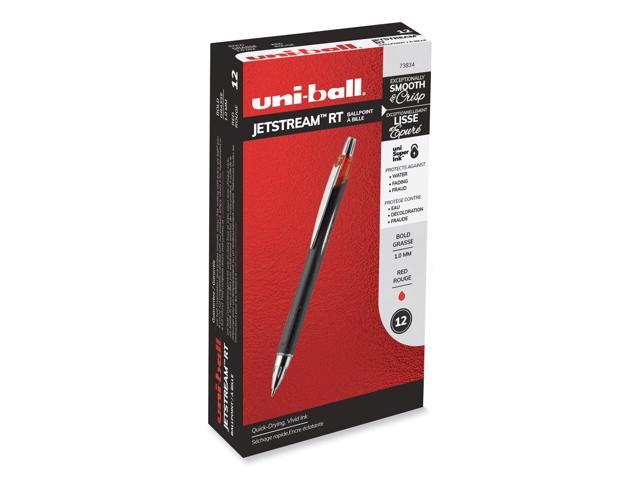 uni-ball Jetstream Retractable Ballpoint Pen,PEN,JETSTEAM RT, 1.0MM,RD