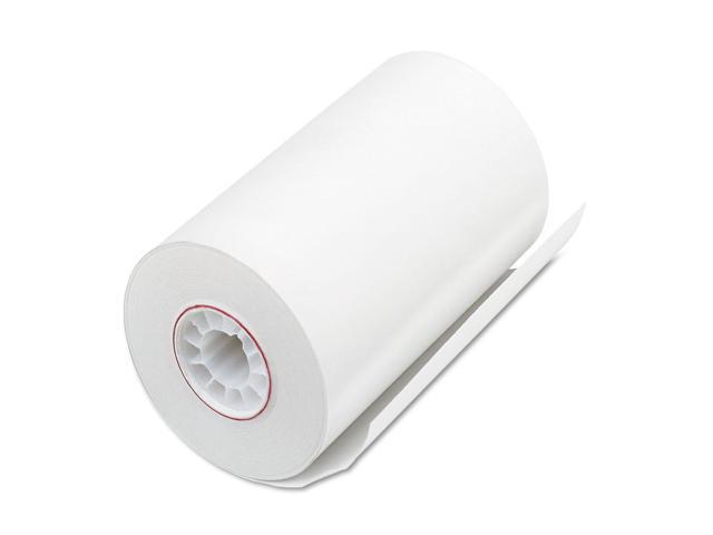 Iconex Direct Thermal Printing Thermal Paper Rolls 3.13 x 90 ft White 90781275