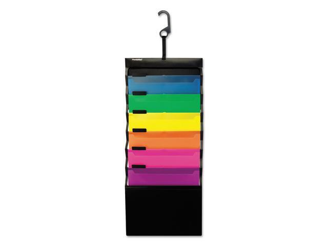 Tops 52891 Pendaflex Desk Free Hanging Organizer, Letter - 8.50' x 11' Sheet Size - 6 Pocket(s) - Polypropylene - Assorted - 1 Each