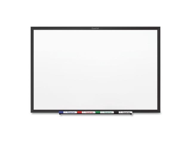 Quartet Classic Series Magnetic Whiteboard 24 x 18 Black Aluminum Frame SM531B