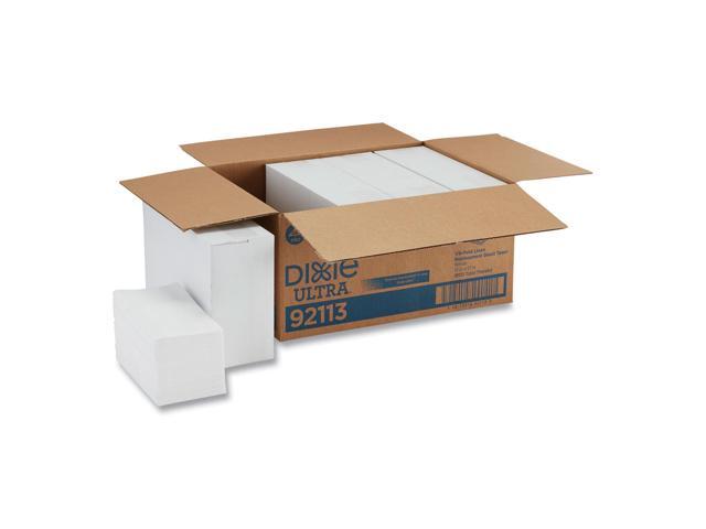 GEORGIA PACIFIC 1/6-Fold Linen Replacement Towels 13 x 17 White 200/Box 4 Boxes