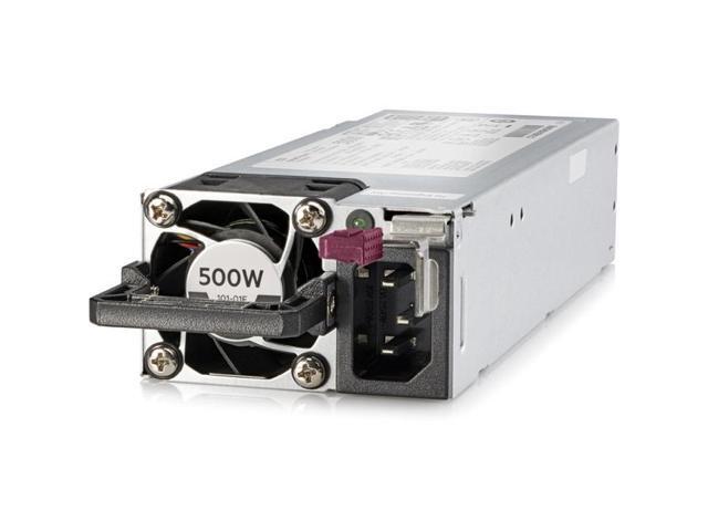 HPE 500W Flex Slot Platinum Hot Plug Low Halogen Power Supply Kit - 230 V AC, 380 V DC - 865408-B21