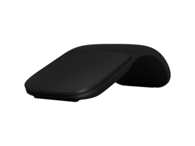 Microsoft Arc Mouse - Black. Sleek, Ergonomic design, Ultra slim and lightweight, Bluetooth Mouse for PC/Laptop, Desktop works with Windows/Mac.
