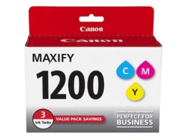 Canon - PGI-1200 3-Pack Standard Capacity Ink Cartridges - Cyan/Magenta/Yellow - image 4
