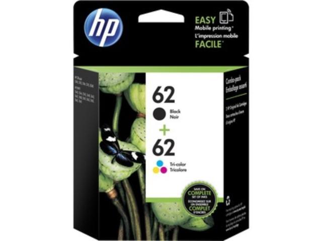 HP - 62 2-Pack Standard Capacity Ink Cartridges - Black/Tri-color - image 6