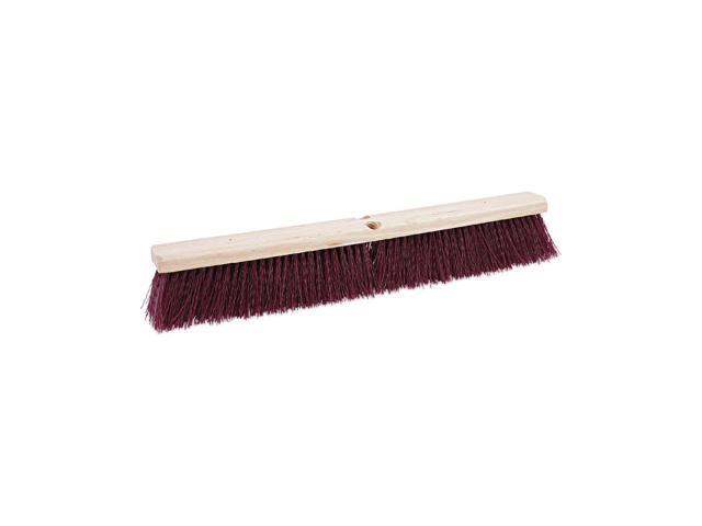 Boardwalk Floor Brush Head 3 1/4' Maroon Stiff Polypropylene 24' 20324