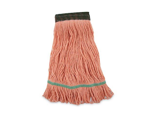 Super Loop Wet Mop Heads, Cotton/Synthetic, Medium Size, Orange BWK502OR