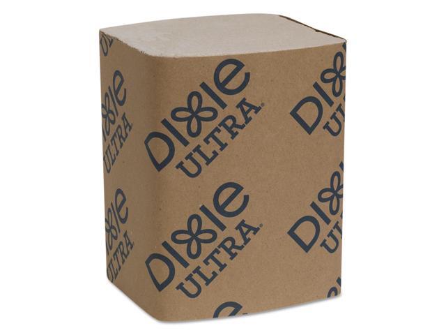 Dixie 32019 Interfold Napkin Refills 2-Ply, 6 1/2 Inch X 9 7/8 Inch, Brown, 6000/Carton