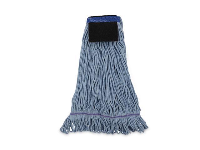 Boardwalk - UNS 903BL - Mop Head, Loop-End, Cotton With Scrub Pad, Large, 12/Carton