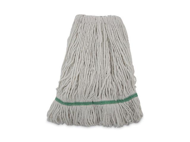 Boardwalk Mop Head Premium Standard Head Cotton/Rayon Fiber Medium White 502WHNB