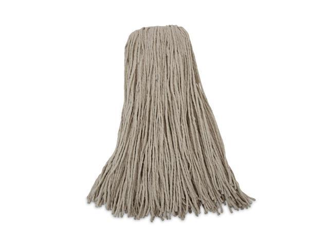 Boardwalk CM20032 Mop Head, Cotton, Cut-End, White, 4-Ply, 32Oz, 12/Carton